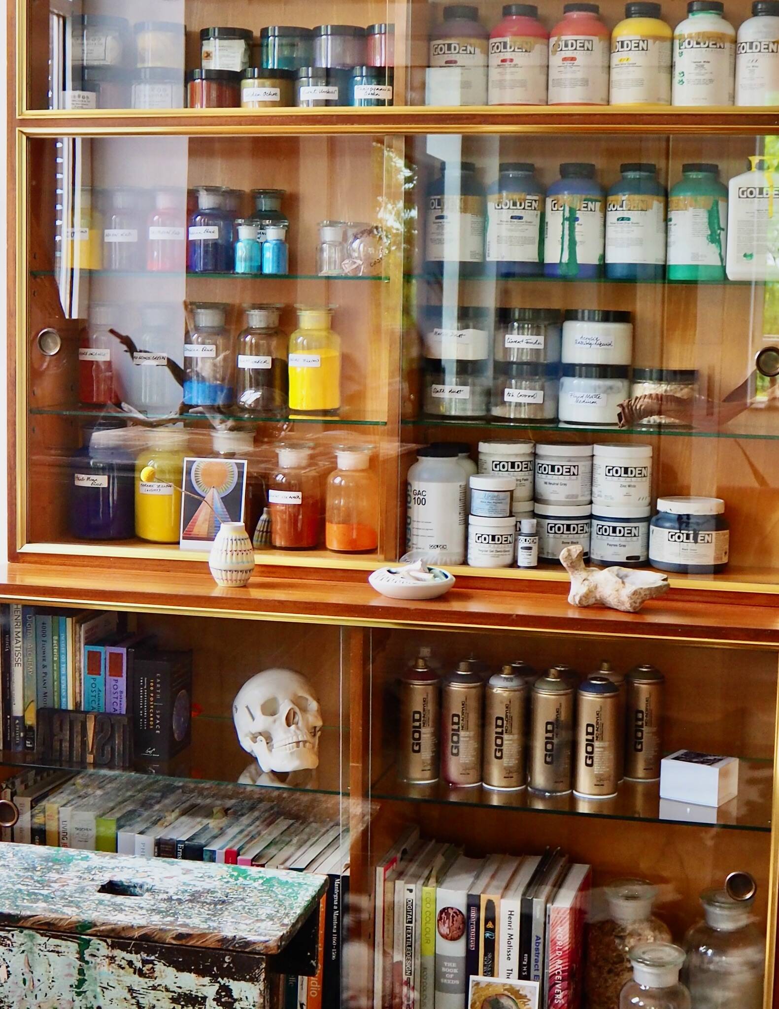 Apothecary cabinet