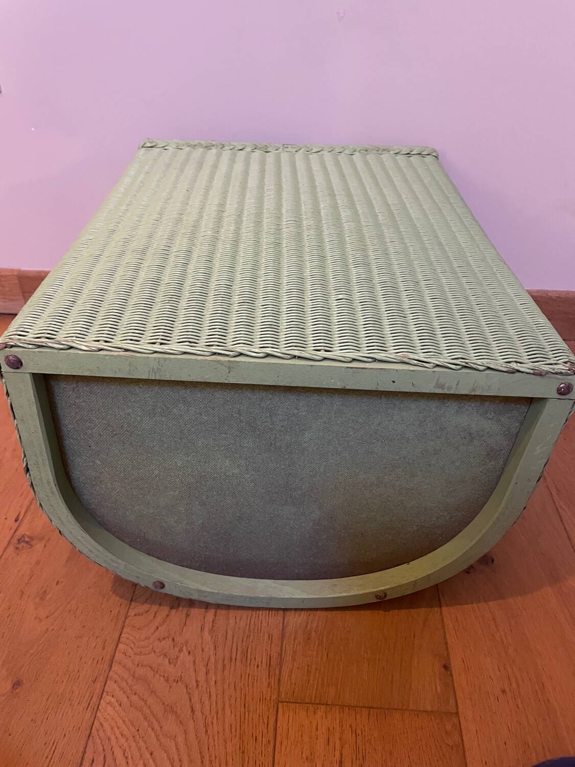 Lloyd Loom laundry basket