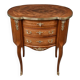 Petite Commode Coiffeuse en Acajou, style Transition – 1940