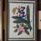 3 paintings on rice leaf ancient China chinese painting