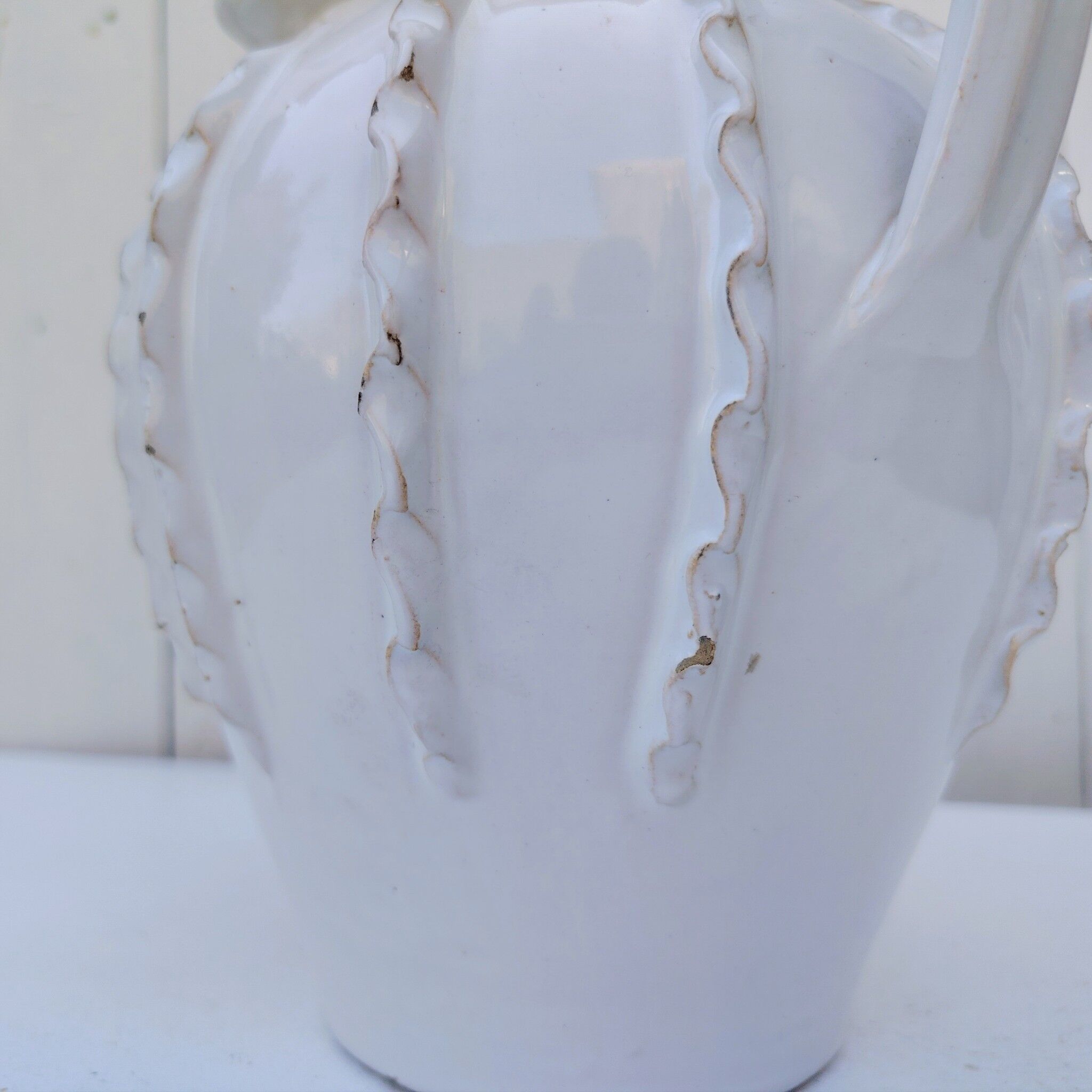 Lamp base, Malicorne jug, Emile Tessier