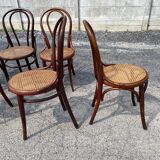 Set of 7 Thonet bistro chairs