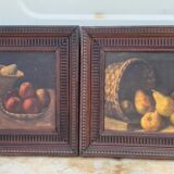 Pair of Oils on Canvas 19 signed