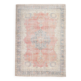 8x11 Dusty Red Vintage Persian Rug, 243x347Cm