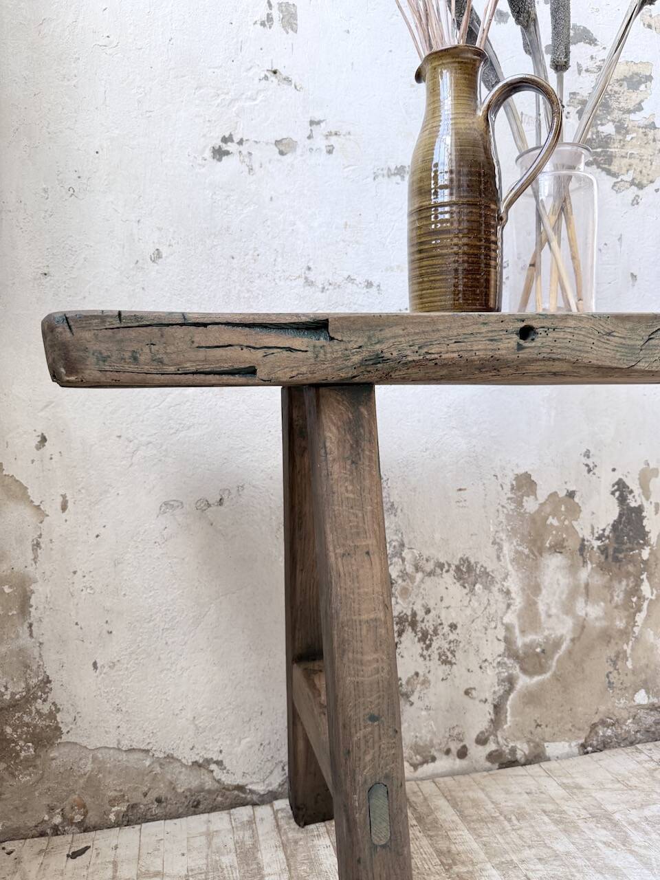 Banc console établi 1950