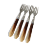 6 small dessert forks