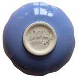 Unique Stoneware Violet Bowl by Margareta Hennix for Gustavsberg Studio, 1970s