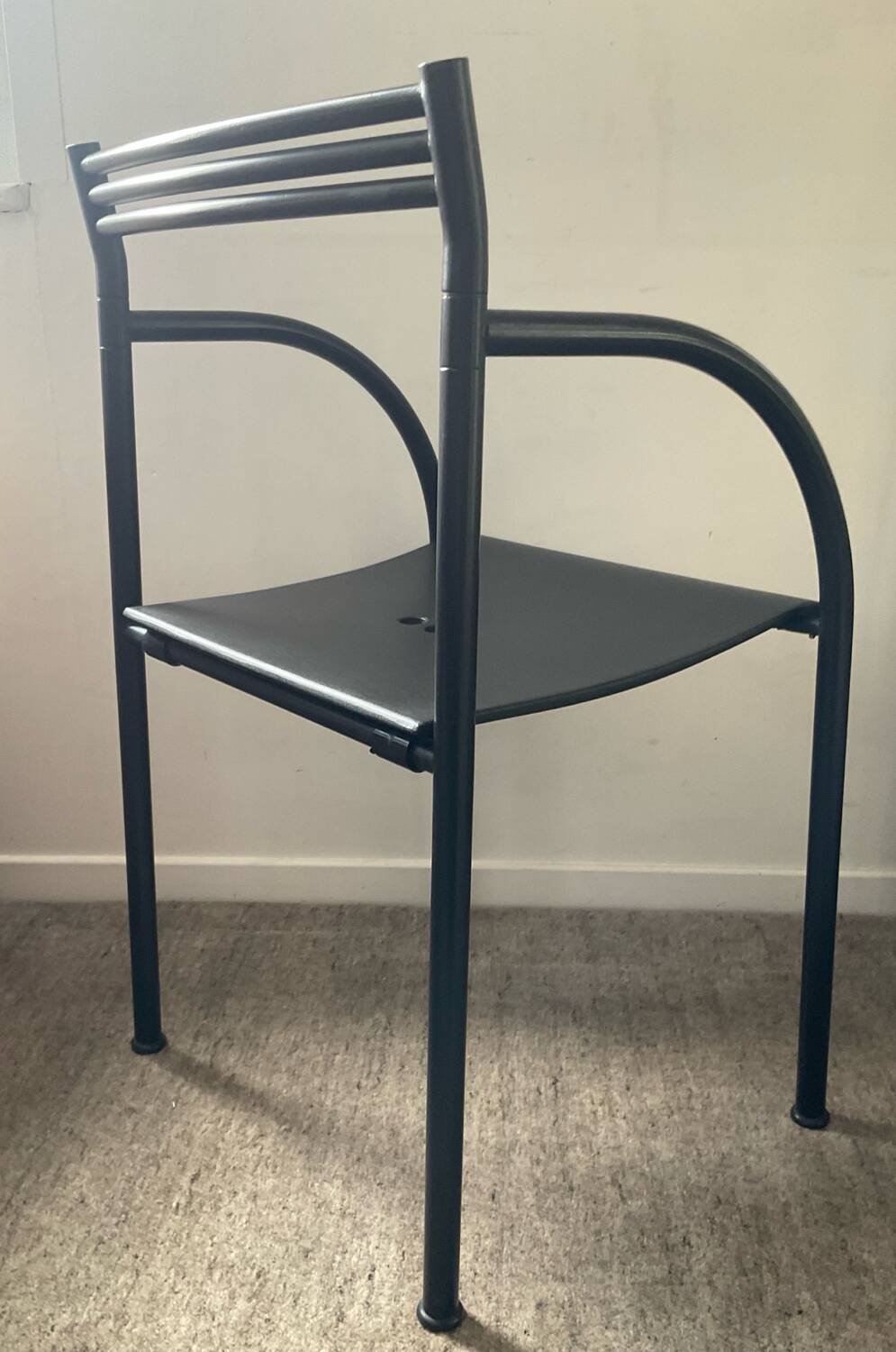 Philippe Starck chair mod. Francesca Spanish for Baleri Italy 80s