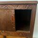Petit meuble art déco aux portes coulissantes, atypique et joli