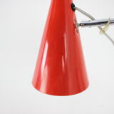 Red floor lamp by Lidokov, 1960s