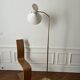 Adjustable Diabolo floor lamp in brass - 1950s