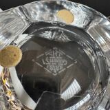 Crystal palm tree catchall, 1970s