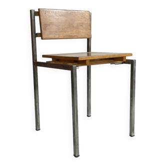 Prototype de chaise style néo-Bauhaus vintage