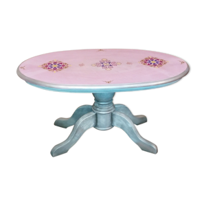 table basse ovale
