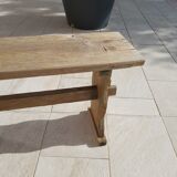 Rough wood bench 113 cm