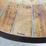 Duo coffee tables Roger Capron model Garrigue