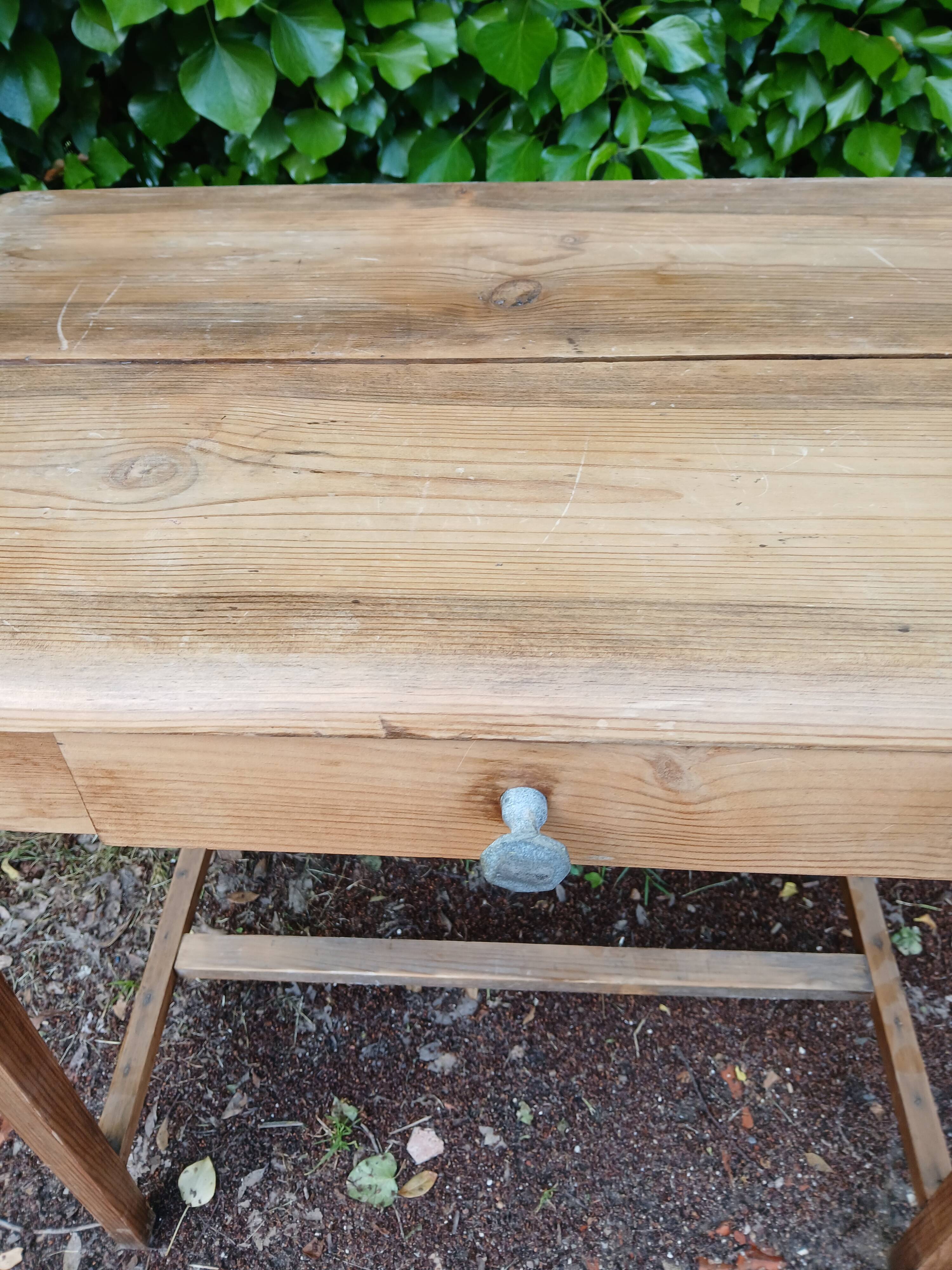 Small antique side table