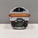 Aluminia Tenera salt cellar for Royal Copenhagen Denmark 1950-60s