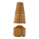 Mid-century Modern Style Pencil Reed Wicker Table Lamp