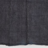 Patchy handmade hemp rug, 164x204cm