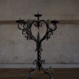 Wrought iron chandelier