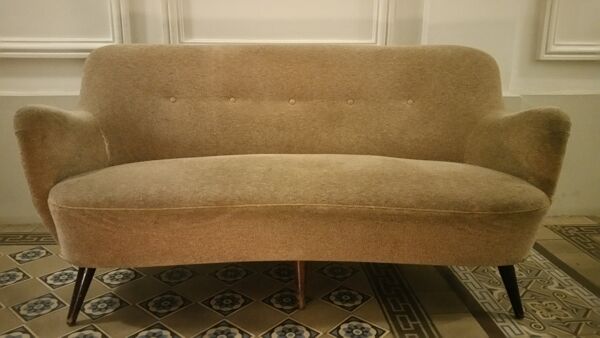Canapé sofa ARC vintage années 50/60 design organique