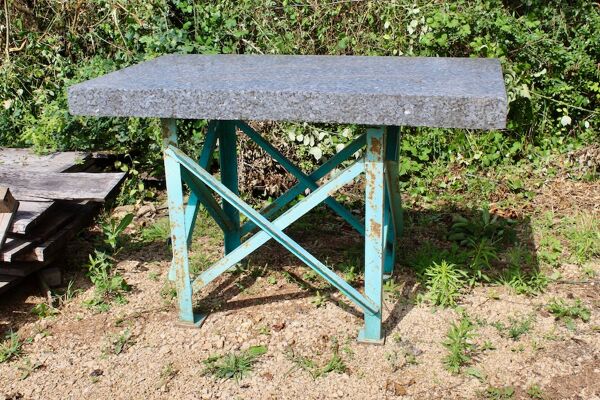 Table de métrologie dessus granit