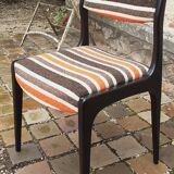 6 vintage Scandinavian chairs year 70