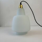 Old vintage opaline pendant light
