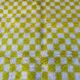 Yellowza checkerboard rug 182x132cm
