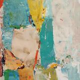 Original painting Modern abstract art Stael