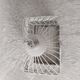 Cage for metal decoration, white patina and rattan, wedding decoration, aviary