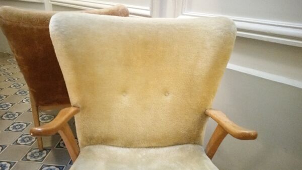 Lot de 2 fauteuils Wing chair Zig Zag