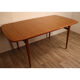 Table de repas extensible scandinave en teck vers 1960