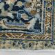 Large Navy Blue Antique Persian Rug, 293x391Cm