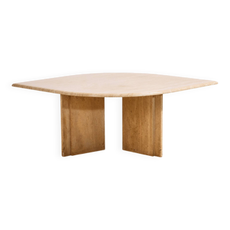 MK10033 Table basse en pierre calcaire