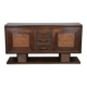 Buffet en chêne, travail français des années 1940
