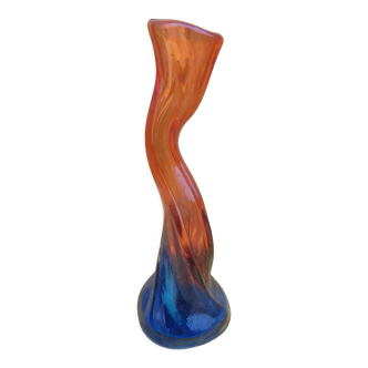 Vintage blown glass vase