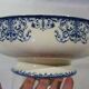 Old salad bowl Boulenger Choisy Le Roi earthenware art Moustiers