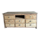 Ancien meuble de métier, comptoir