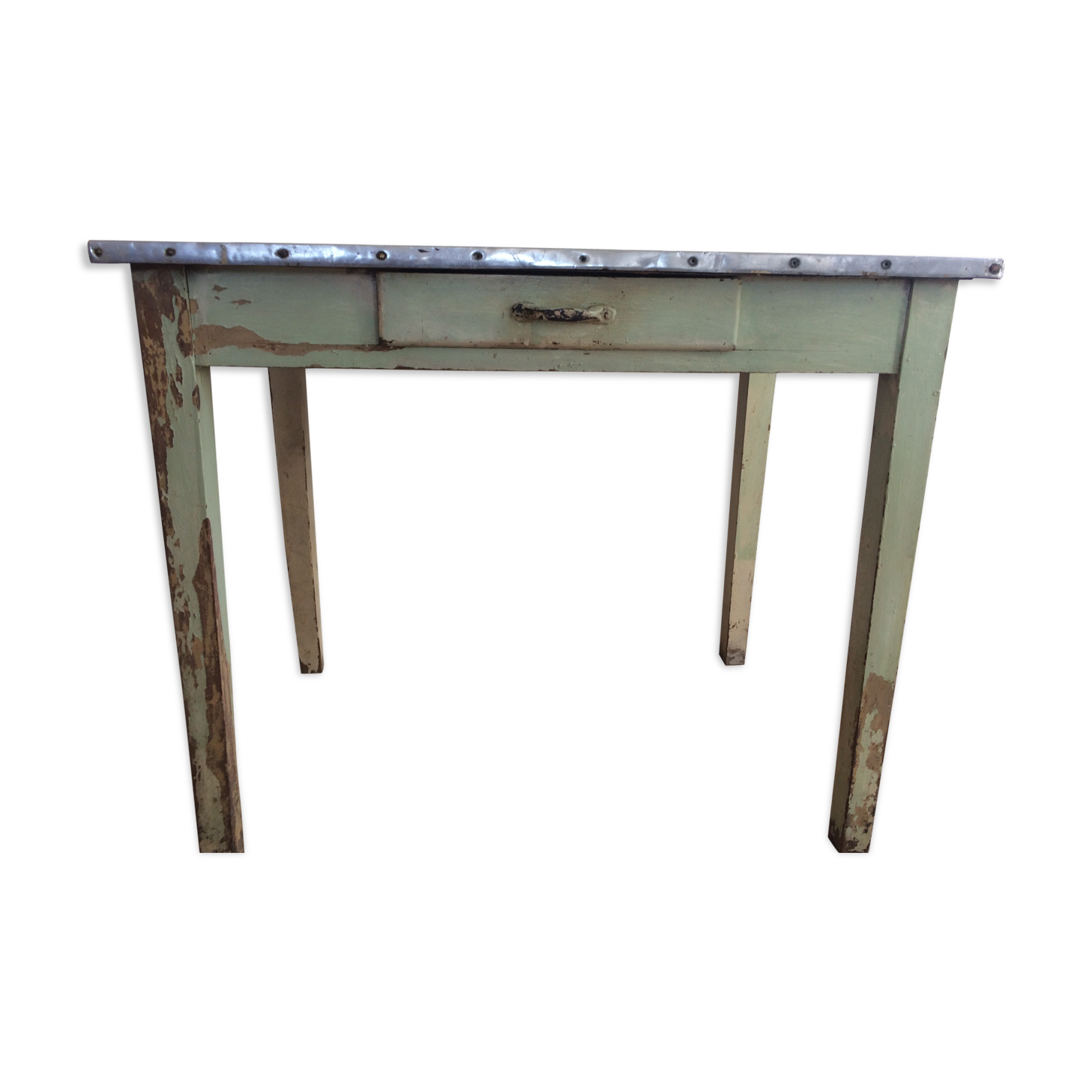 Old Parisian kitchen table