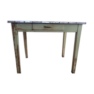 Old Parisian kitchen table