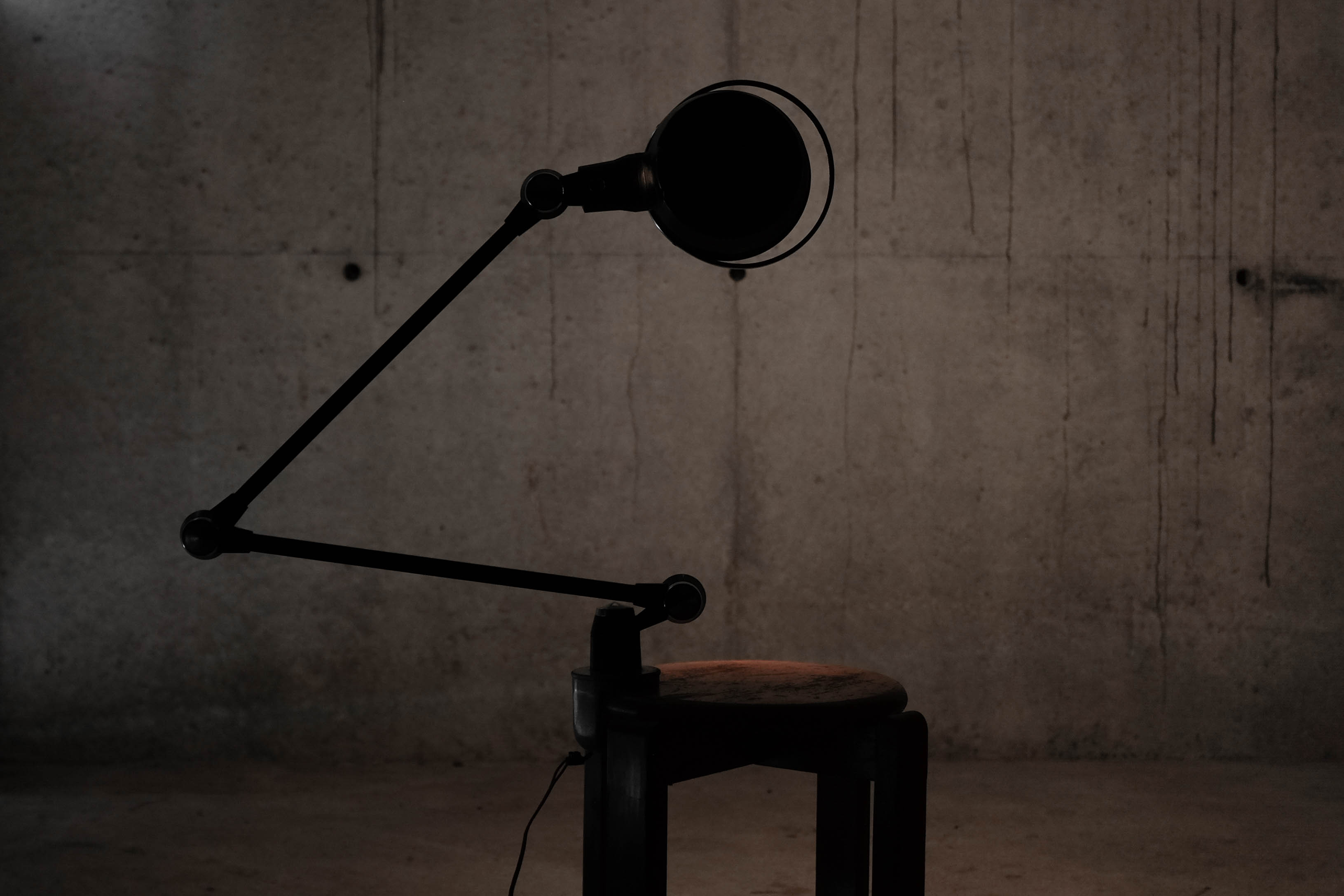 Jielde lamp LAK 2 arms, years 60