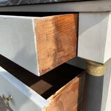 Antique Empire style chest of drawers with detached columns