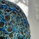 Eruptive ceramic dish from the 60s
