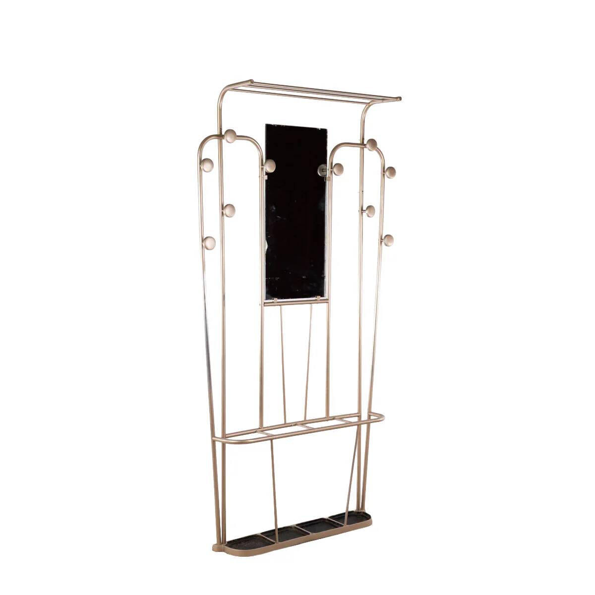 1930s Art Deco Wall Coat Rack