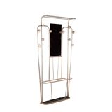 1930s Art Deco Wall Coat Rack