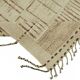 Handmade Tribal Decorative 204 cm x 301 cm Beige Wool Carpet