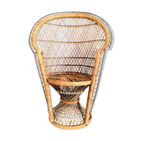 Emmanuelle armchair in doll rattan 48 cm