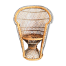 Emmanuelle armchair in doll rattan 48 cm